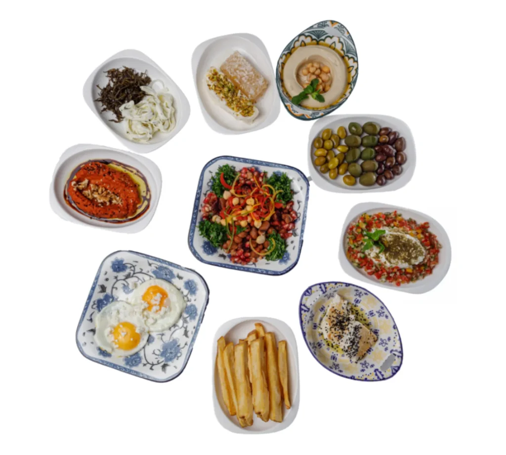 breakfast for 2 person bardalis resto caffee